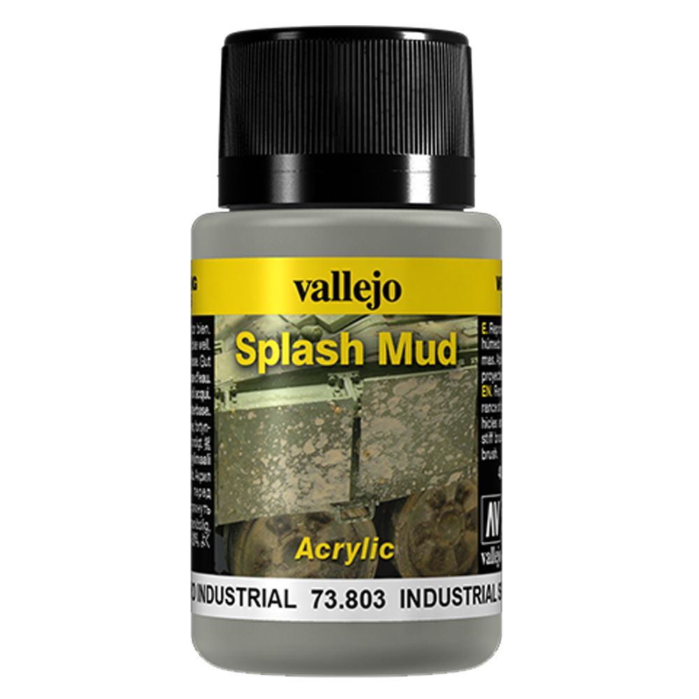 Vallejo Weathering Effects Splash Mud 40ml - Industrial