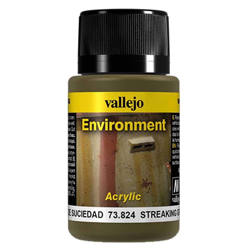 Vallejo Weathering Effects Environment 40ml Streaking Grime