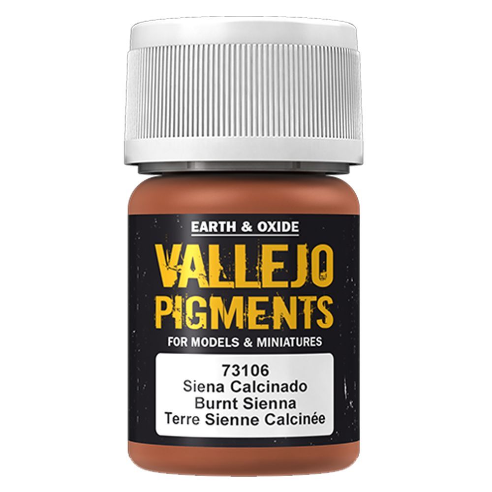 Vallejo - 73.106 Pigment 35ml - Burnt Siena