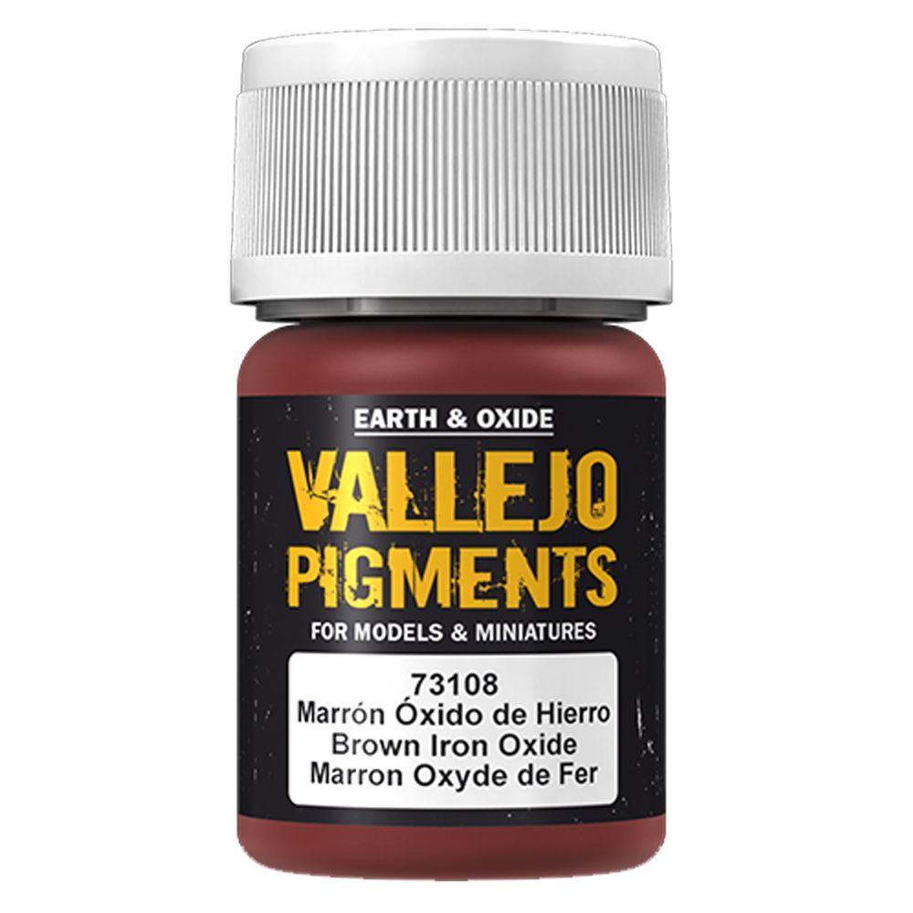 Vallejo - 73.108 Pigment 35ml - Brown Iron Oxide