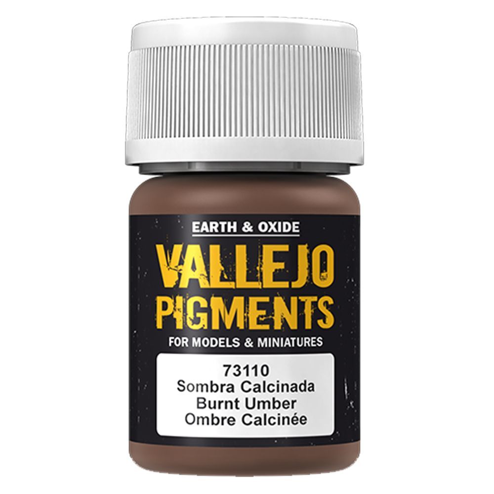 Vallejo - 73.110 Pigment 35ml - Burnt Umber