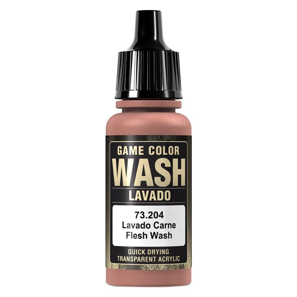 Vallejo - 73.204 Game Color Wash Paint 17ml - Fleshtone