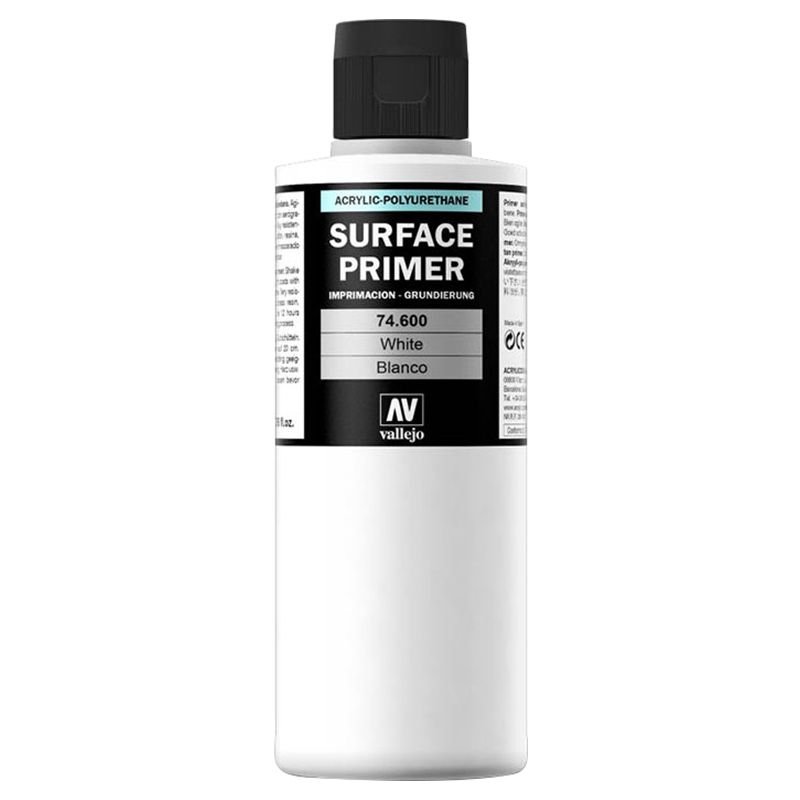 Vallejo - 74.600 Surface Primer - 200ml - White