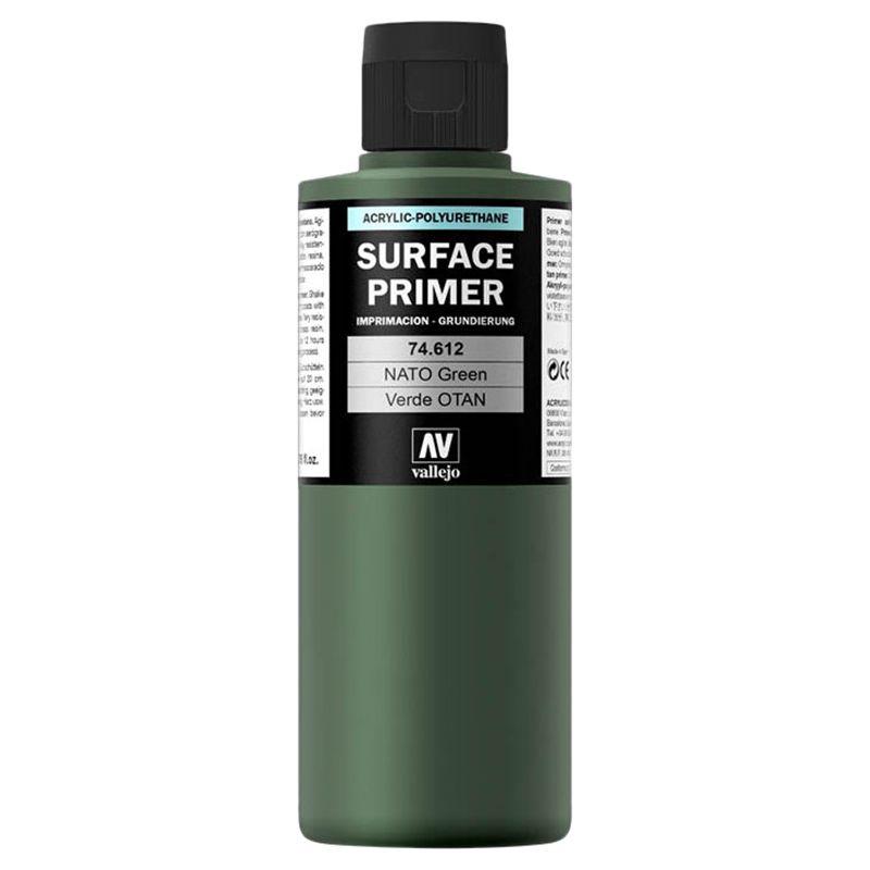 Vallejo - 74.612 Surface Primer - 200ml - Nato Green