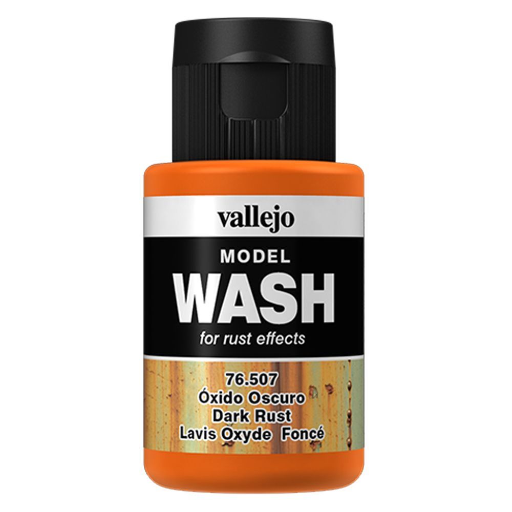 Vallejo - 76.507 Model Wash Paint 35ml - Dark Rust