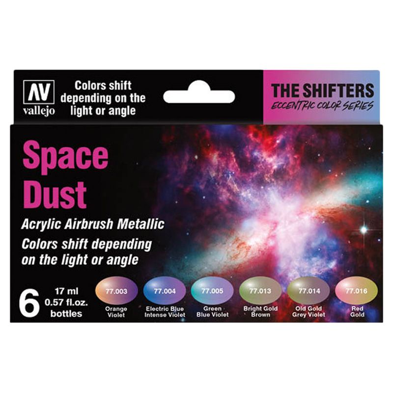 Vallejo - 77091 Shifters Set - Space Dust - 17ml - 6 pcs