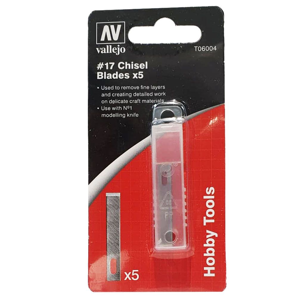 Vallejo - #17 Chisel Blades 5Pcs-Set