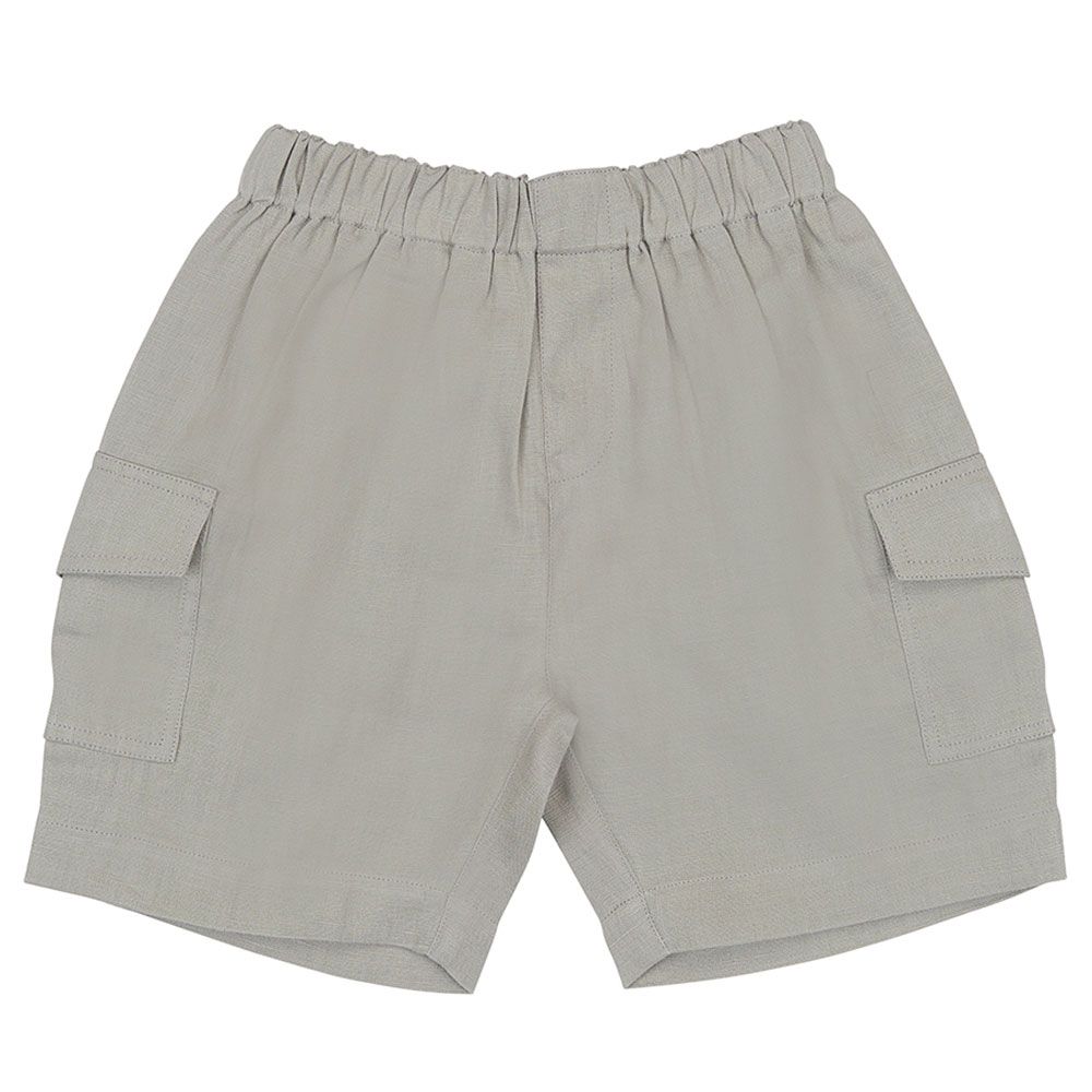 Jules & Juliette - Carl Shorts Linen - Grey