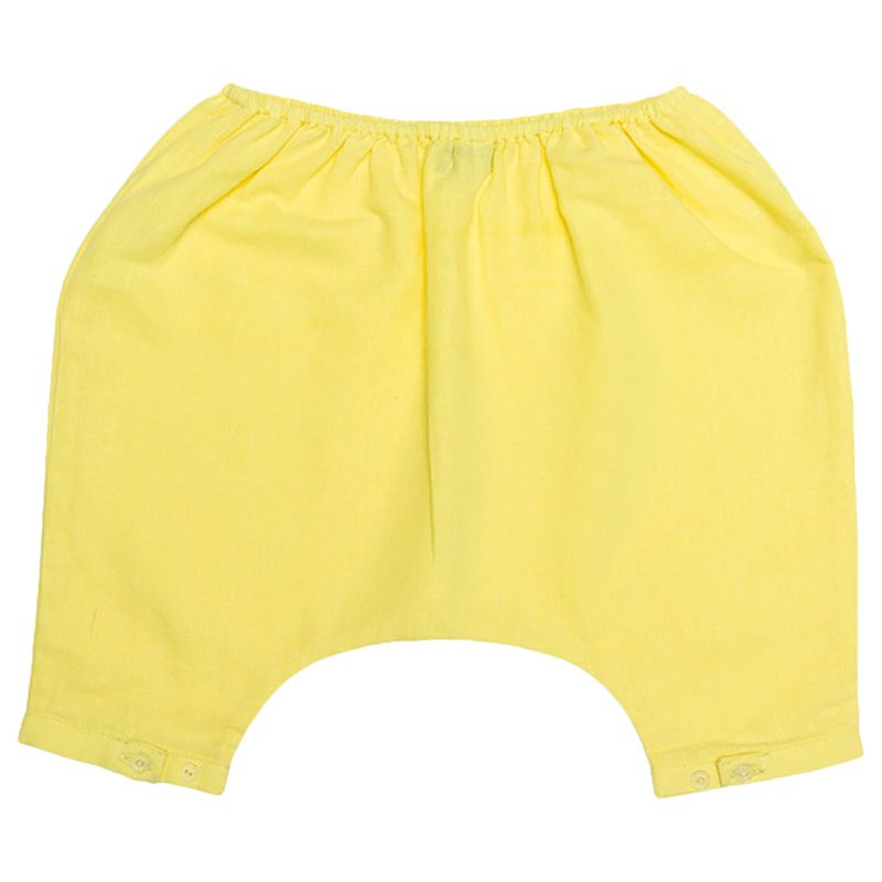 Jules & Juliette - Baby Boy Arsene Linen Pants - Light Yellow