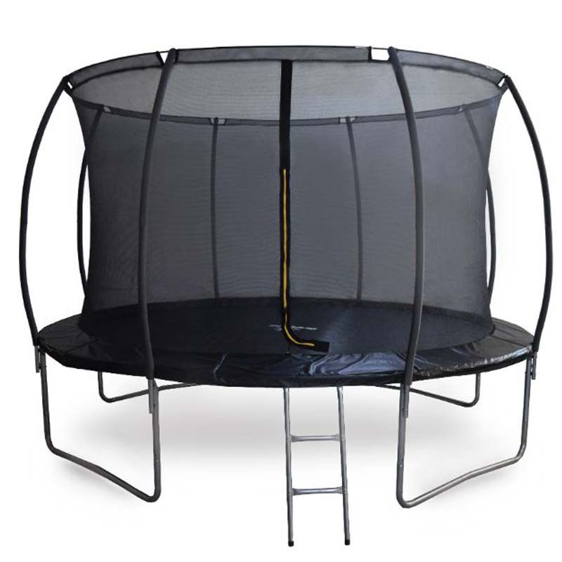 Buddiez - BounceTrampoline- 12 ft With Safety Net & Ladder- 366cm