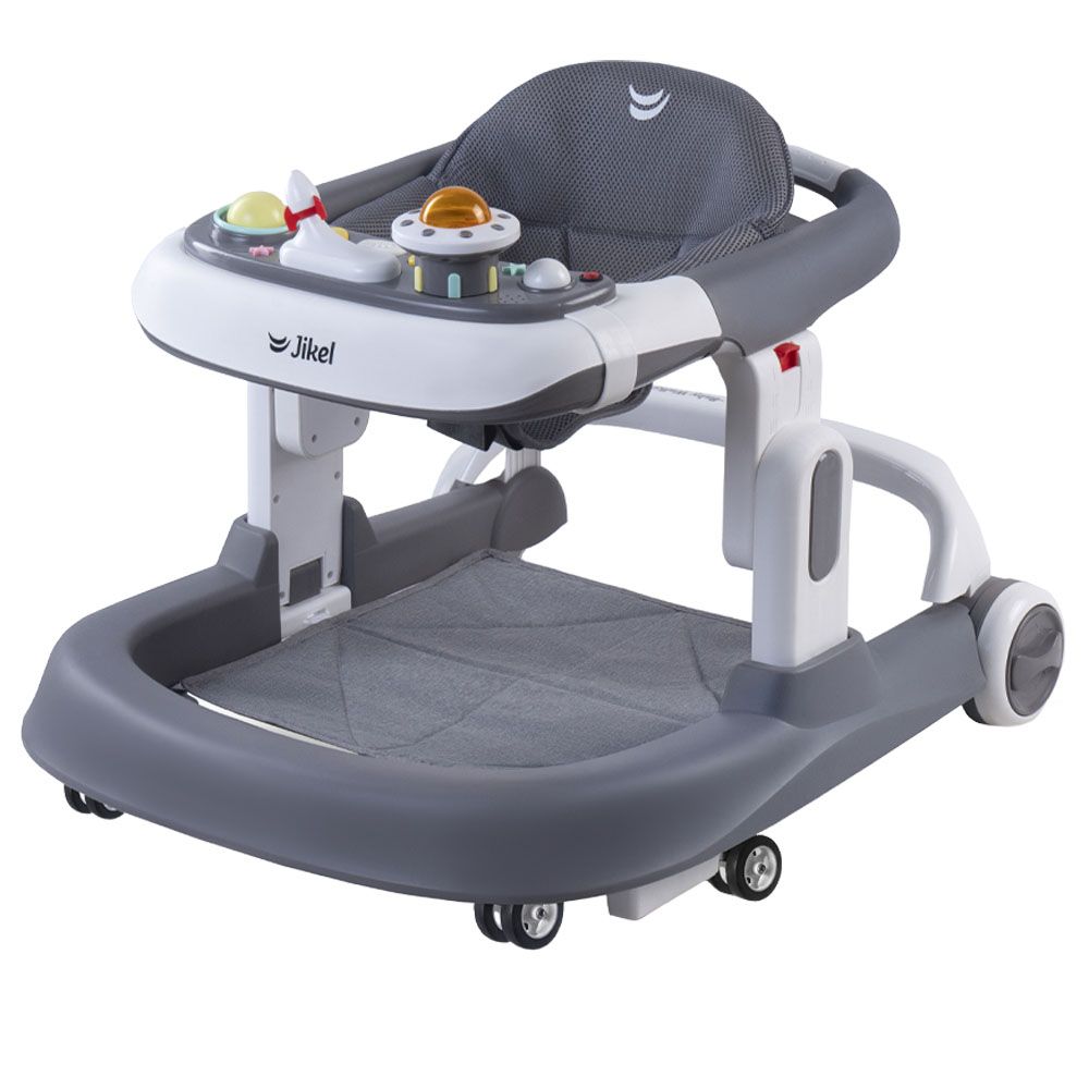 Jikel - Oxi 2-in-1 Activity Walker - Grey