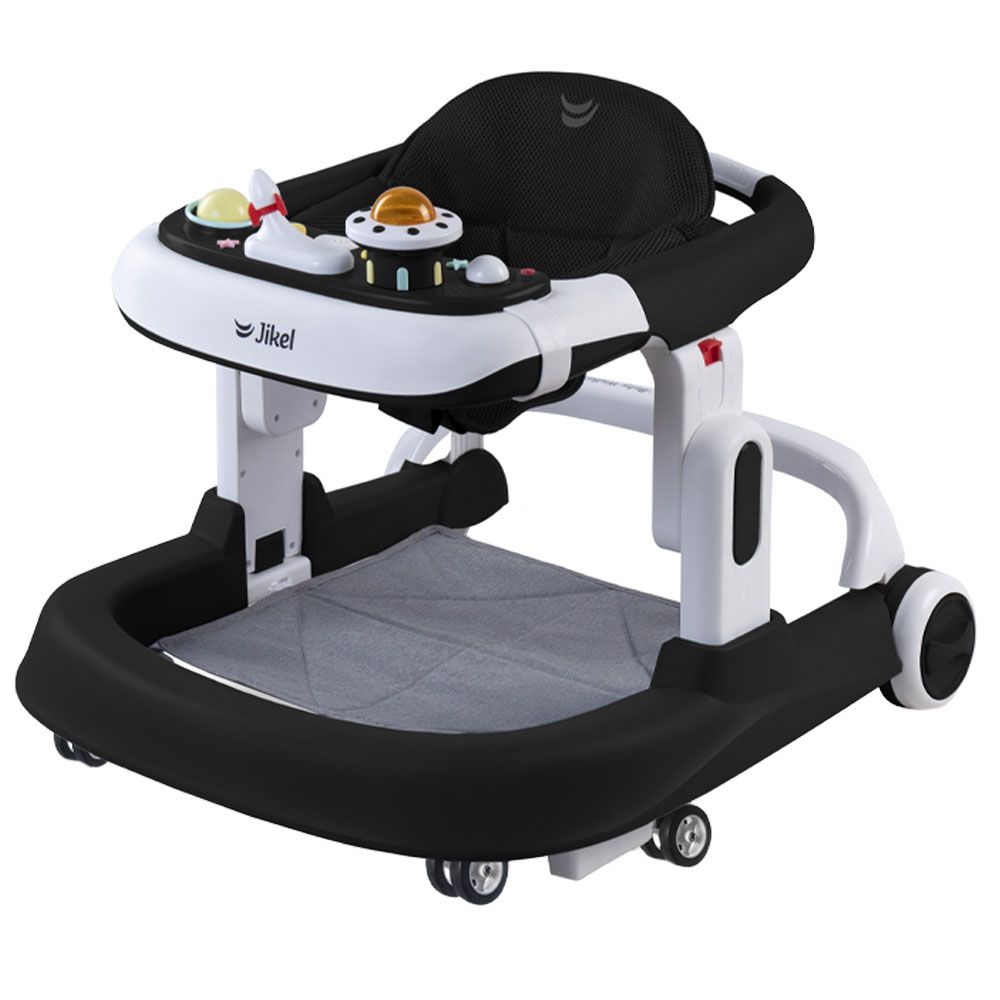 Jikel - Oxi 2-in-1 Activity Walker - Black