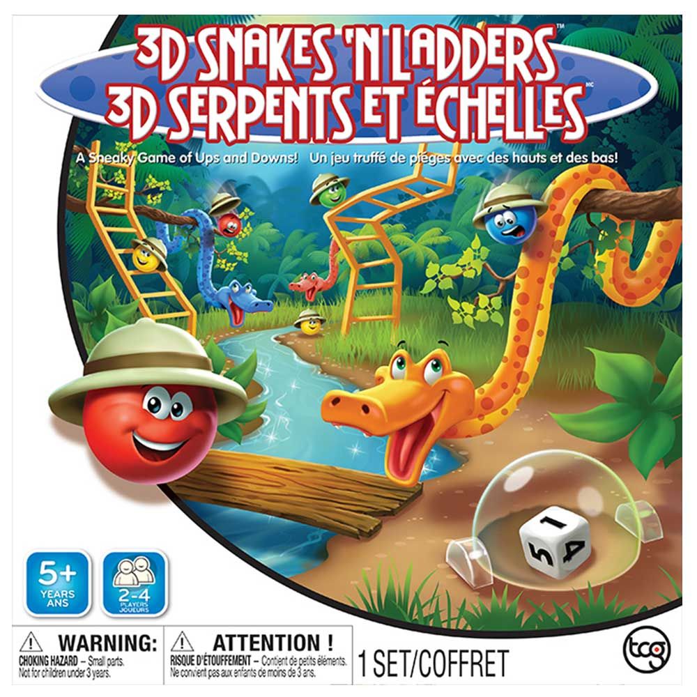 TCG Games 3D Snakes And Ladders