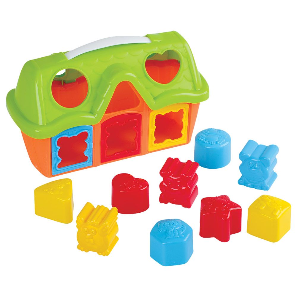 PlayGo - Shape-A-Barn Shape Sorter 10pcs