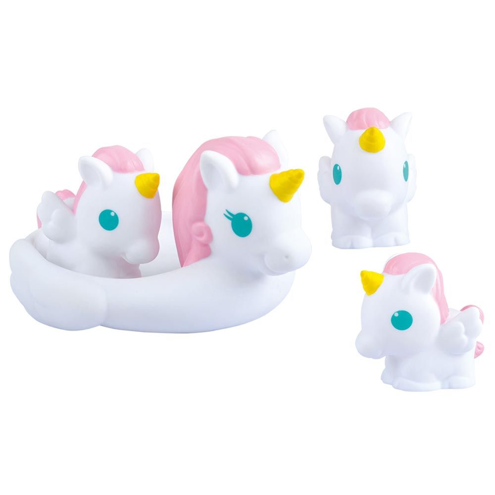 PlayGo - Splashy Unicorn Family - White