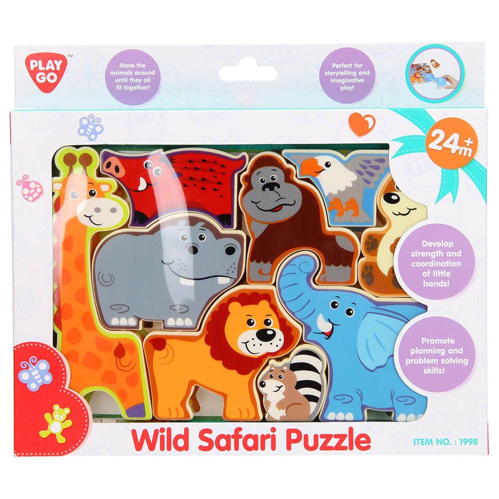 Playgo - Wild Safari Puzzle