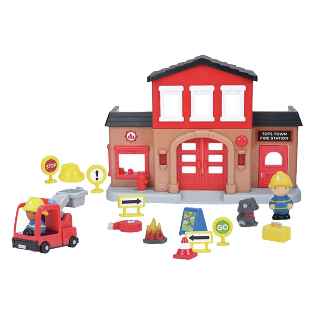 PlayGo - Fire Station Play Set