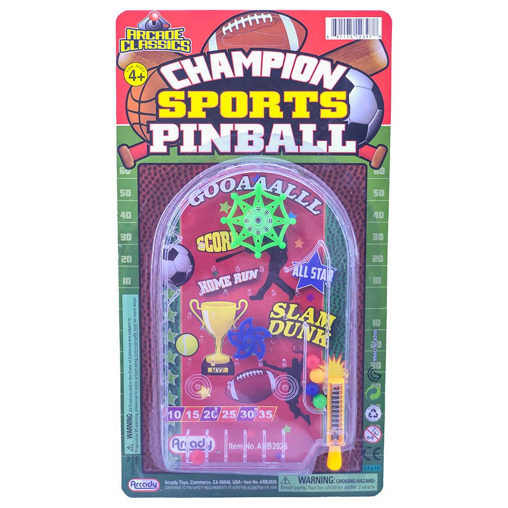 Artoy - Hand Mini Sports Pinball Game On Blister Card