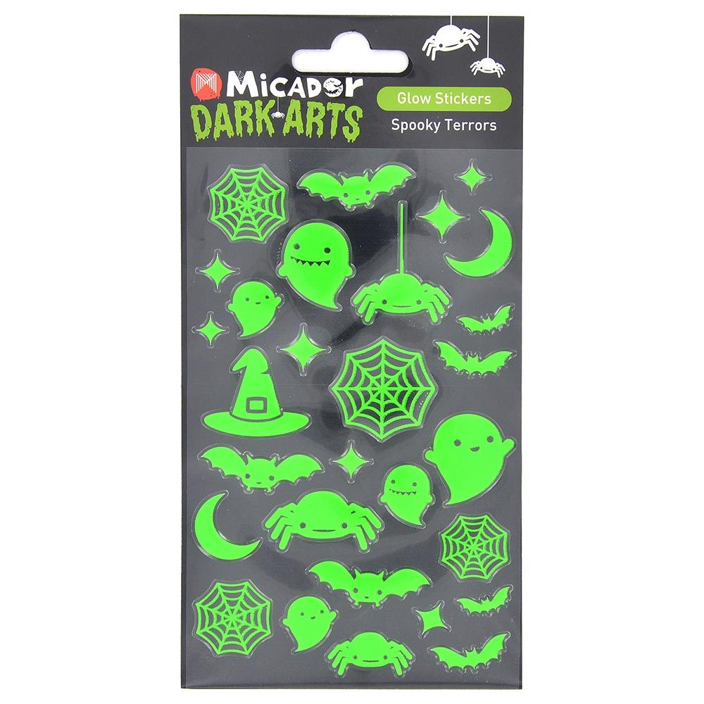 Micador - Spooky Terrors Glow Stickers