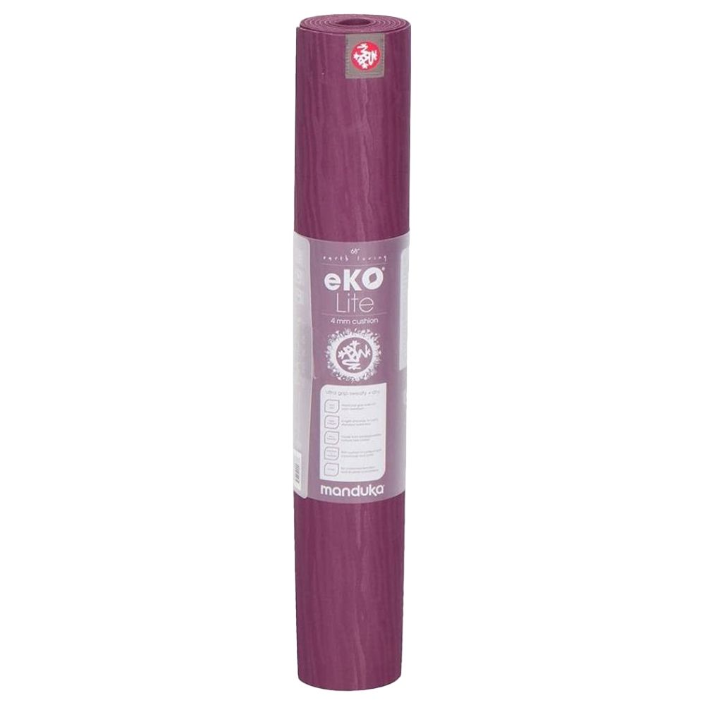 Manduka - Eko Lite Yoga Mat 180 x 61 cm/ 4mm - Acai Mdnt