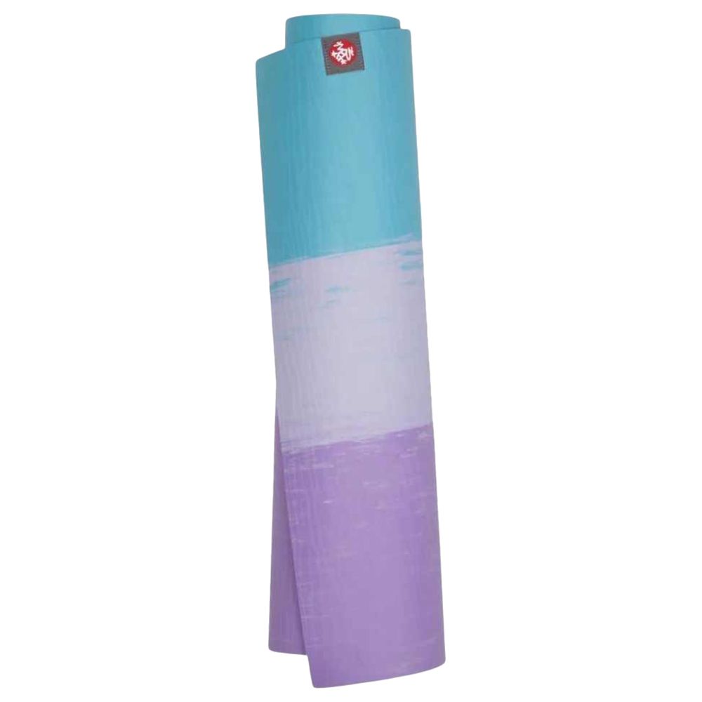 Manduka - EKO Lite Yoga Mat - Aqua Stripe - 4mm - 71 Inch 