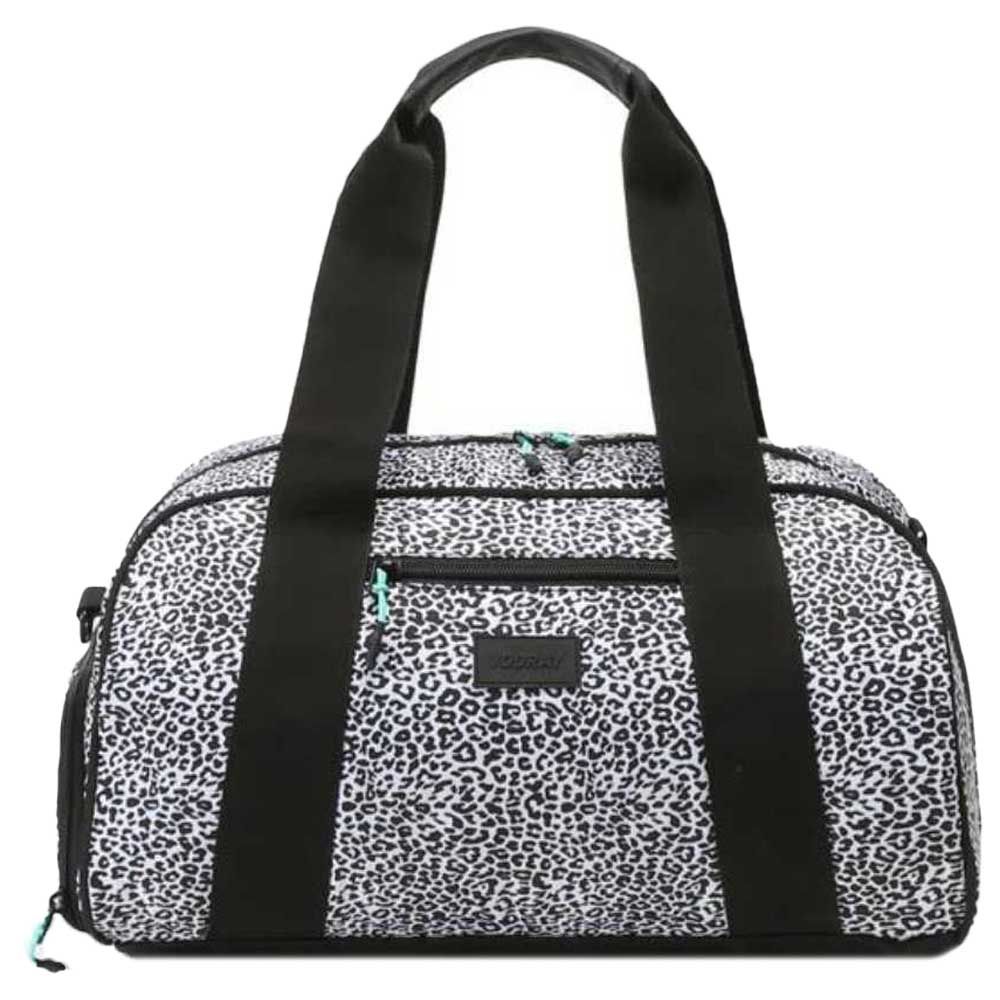 Vooray - Burner Gym Duffel Leopard - White