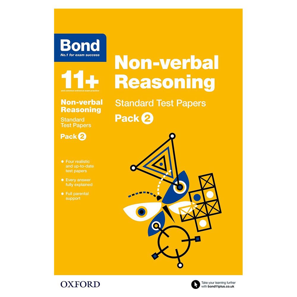 Bond 11+: Non-verbal Reasoning: Standard Test Papers: Pack 2