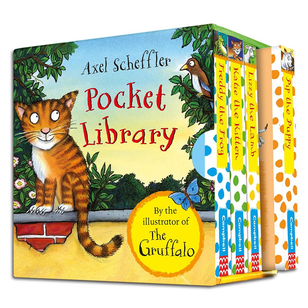 كتاب Axel Scheffler Pocket Library من بان ماكميلان