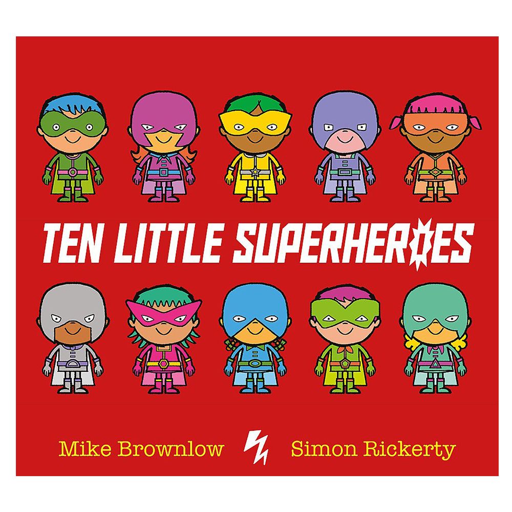 Ten Little Superheroes