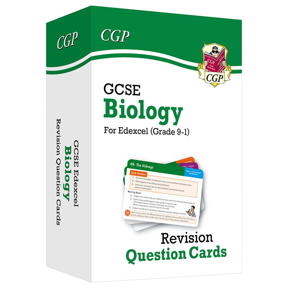 9-1 GCSE Biology Edexcel Revision Question Cards