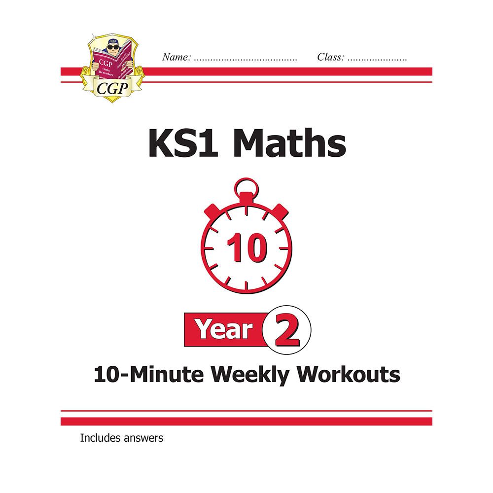 كتاب Ks1 Math's 10-Minute Weekly Workouts - Year 2