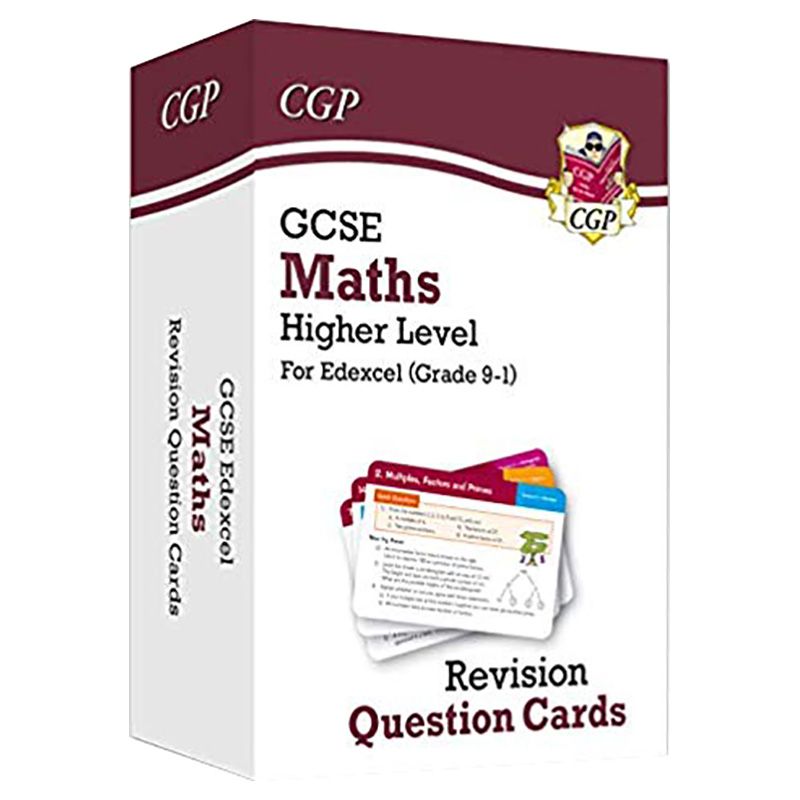 GCSE Math's Edexcel Revision Question Cards - Higher