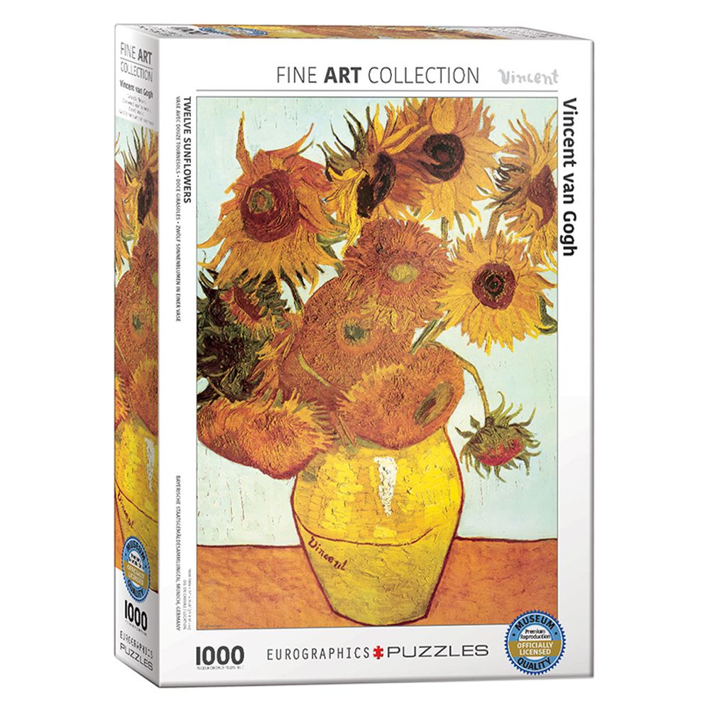 EuroGraphics Toys - Vincent Van Gogh Twelve Sunflowers