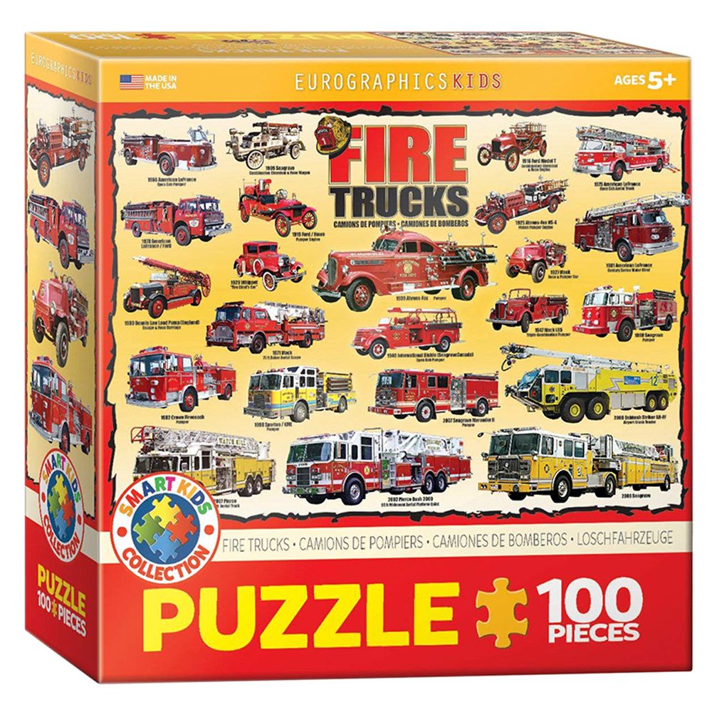 EuroGraphics Toys - Fire Trucks Puzzle