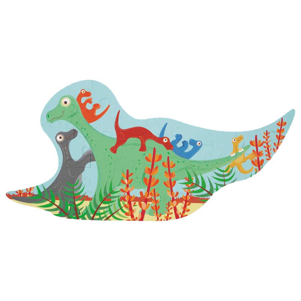 Scratch Europe - Dino Contour Puzzle - 30pcs