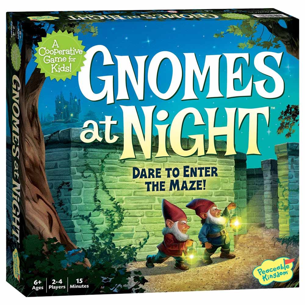 Peaceable Kingdom - Gnomes At Night Board Game