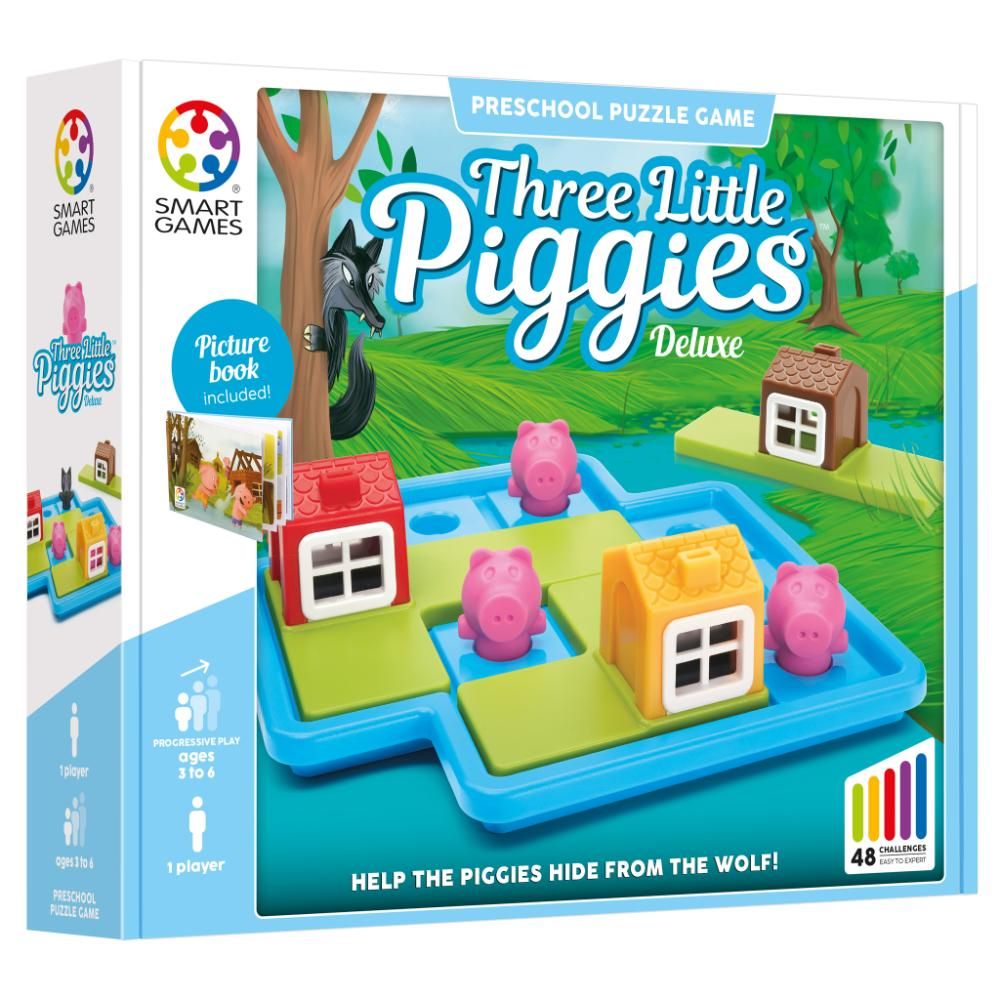 SmartGames - 3 Little Piggies Deluxe