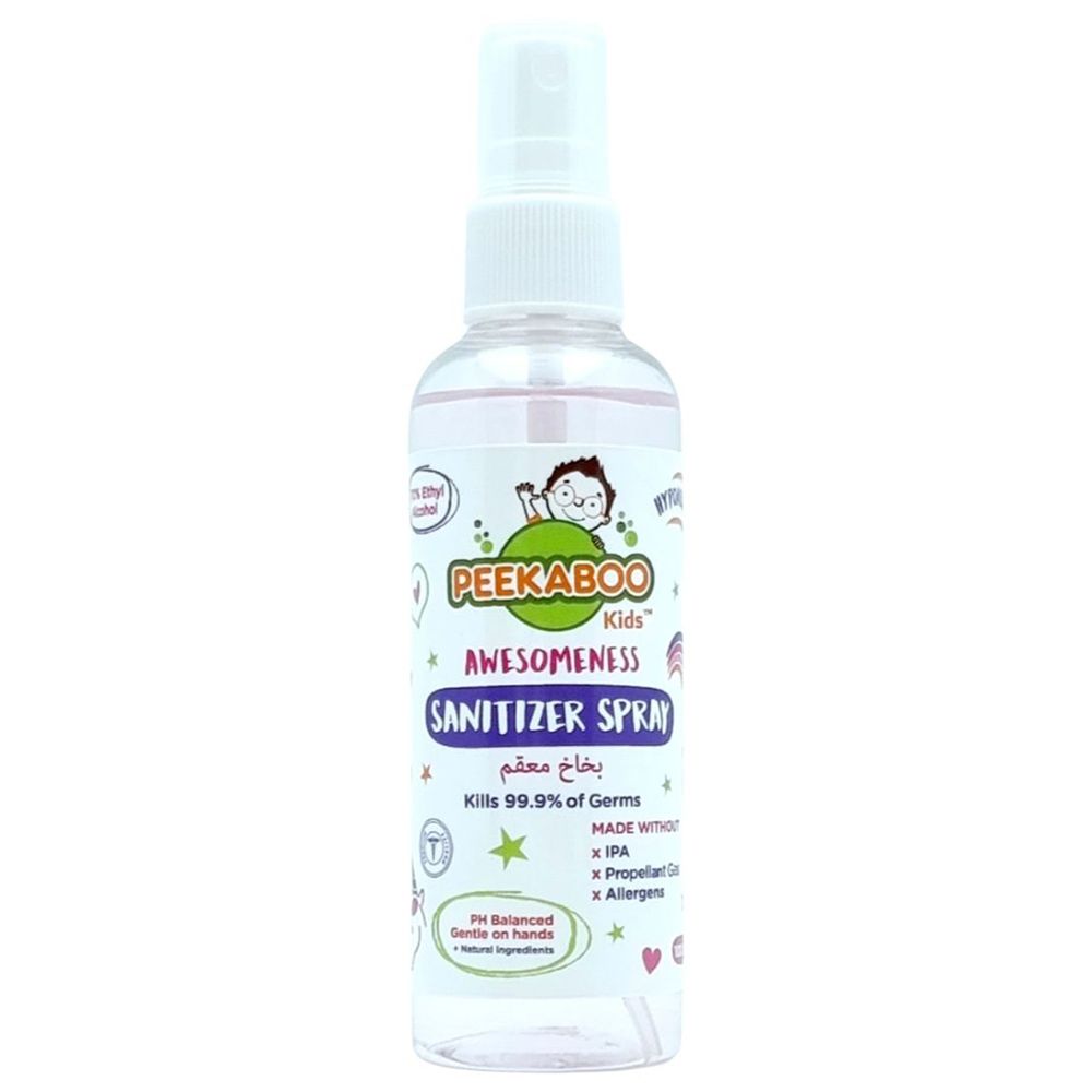 Peekaboo - Kids Hand Sanitizer Spray 100 ml - Awesomeness