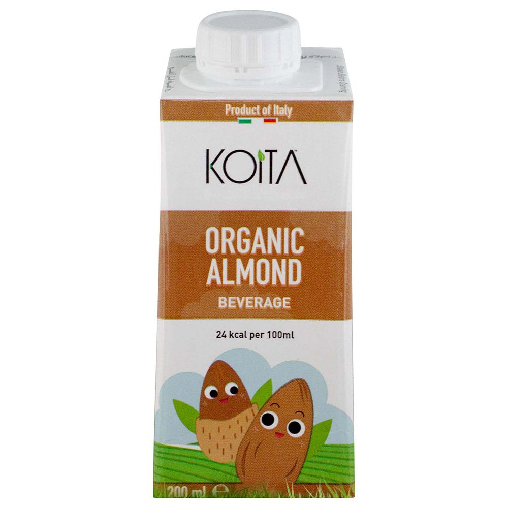 Koita - Organic Almond Beverage 200 ml x 24