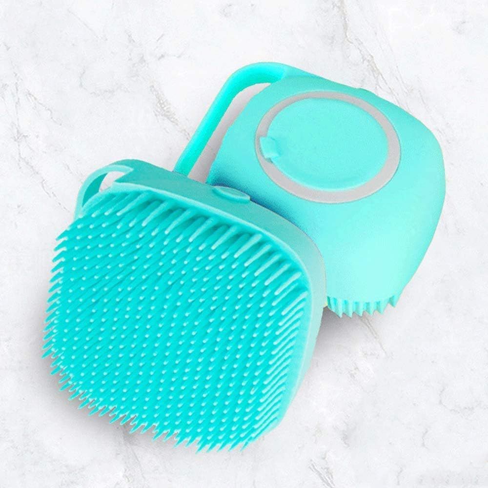 Cherubs - Bath Brush Soft Silicone Comb w/ Shampoo Box - Pack of 2