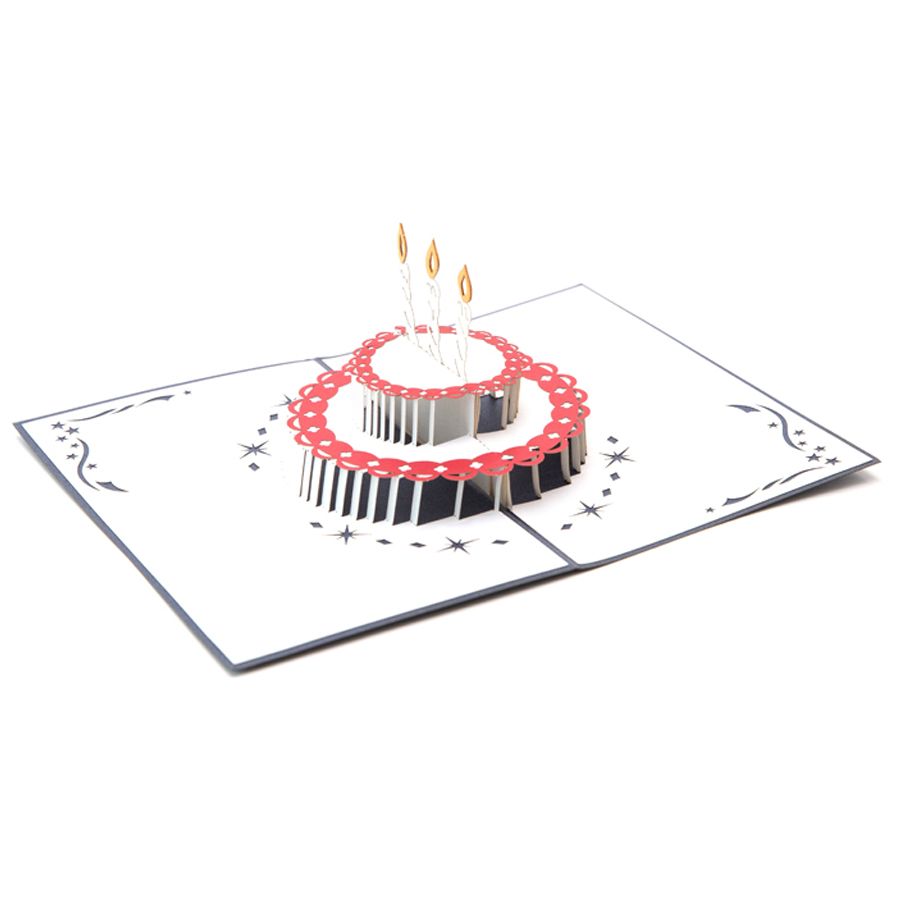 Abra Cards - Birthday Cake & Candles