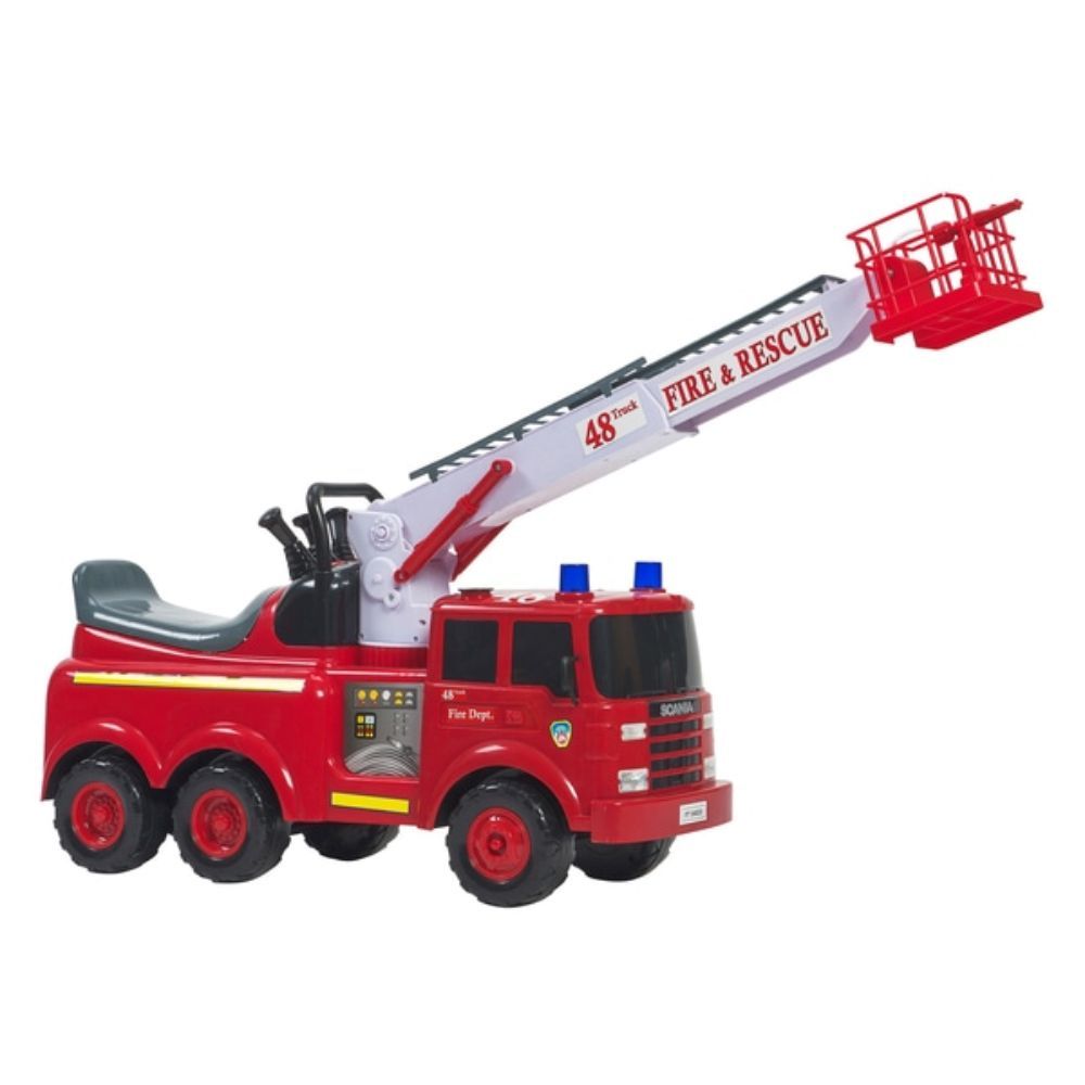 Playgo - Junior Fire Fighter Ride On Battery Operated