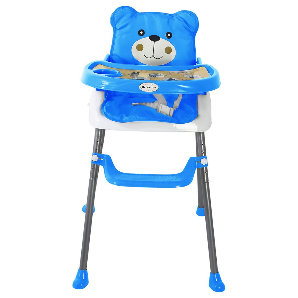 Bebesitos - 3-In-1 Foldable Highchair w/ Removable Cushion - Blue