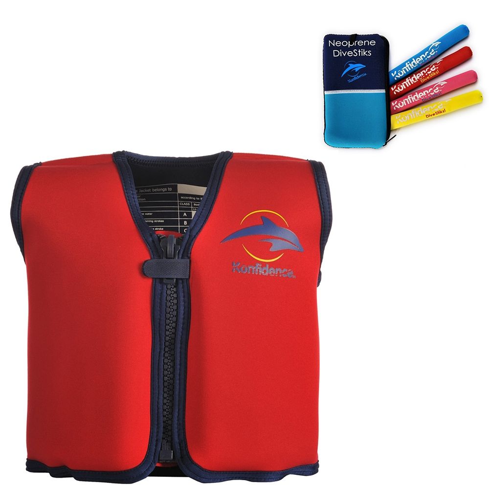 Konfidence - Children's Swim Jacket with Removeable Floats