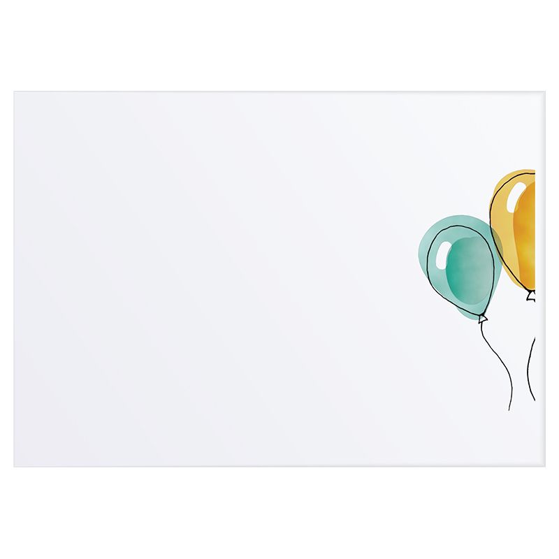 Kreative Koncepts - Balloons Compliment Card Set - White