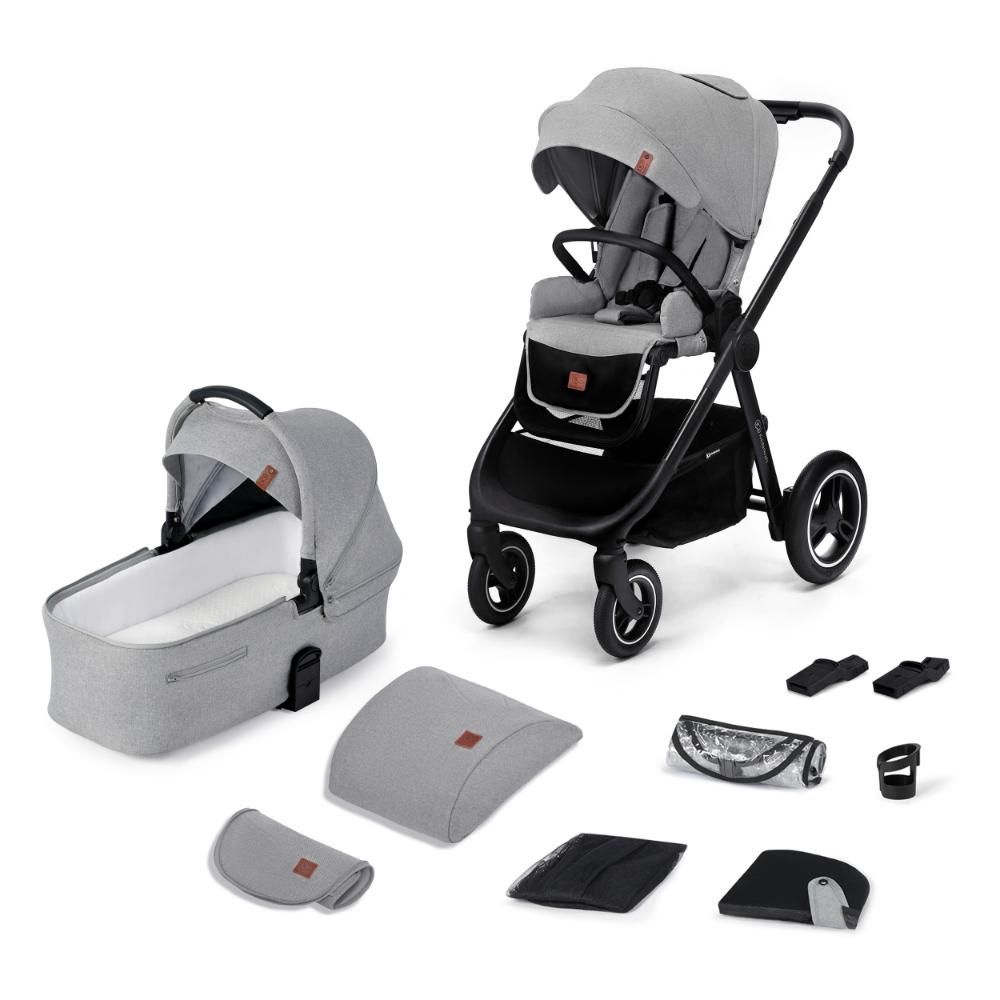 Kinderkraft -Everyday 2-in-1 Stroller - Light Grey