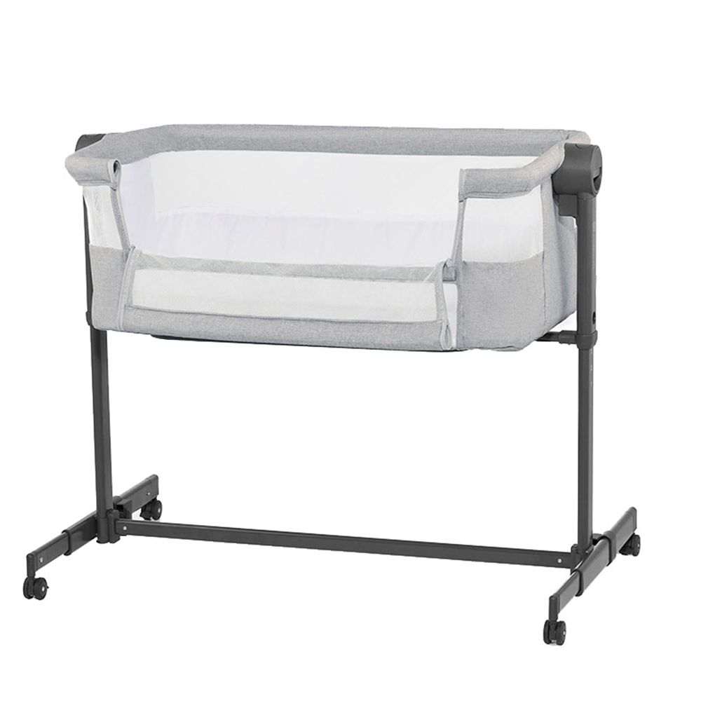 Kinderkraft - 2-in-1 Neste Up 2 Bedside Crib - Light Grey