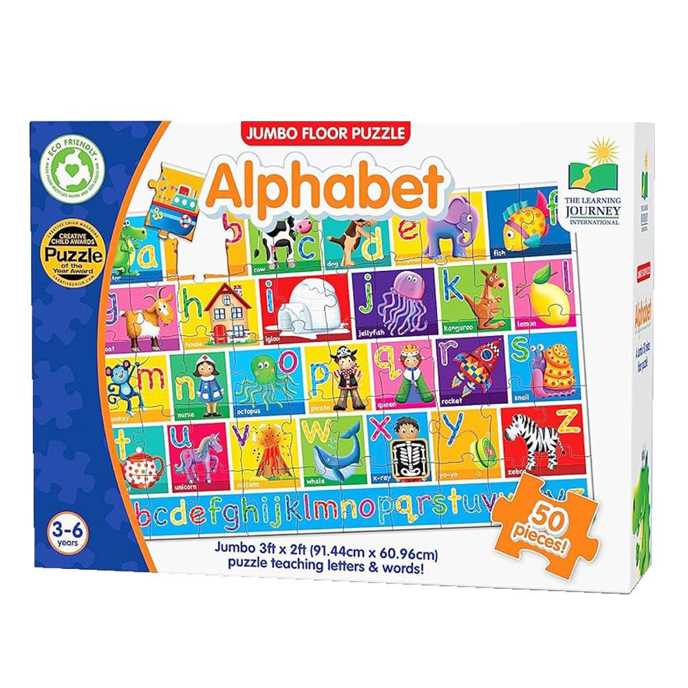 The Learning Journey - Jumbo Floor Puzzles Alphabet