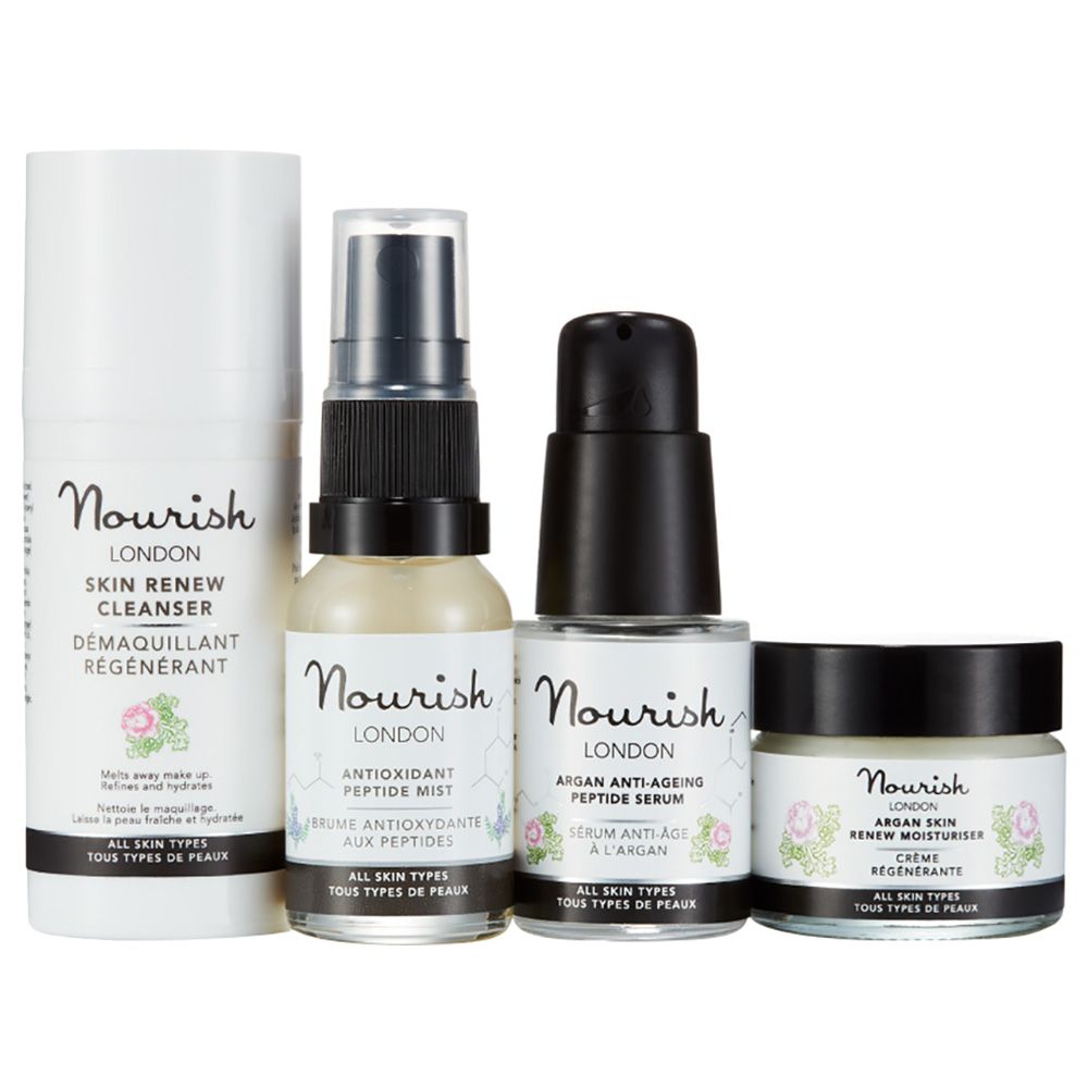 Nourish London - Argan Anti-Ageing Skincare Essentials