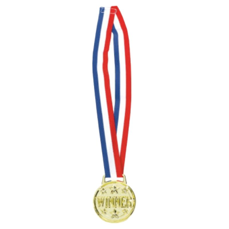 Amscan - Winner Jumbo Award Medal Necklace